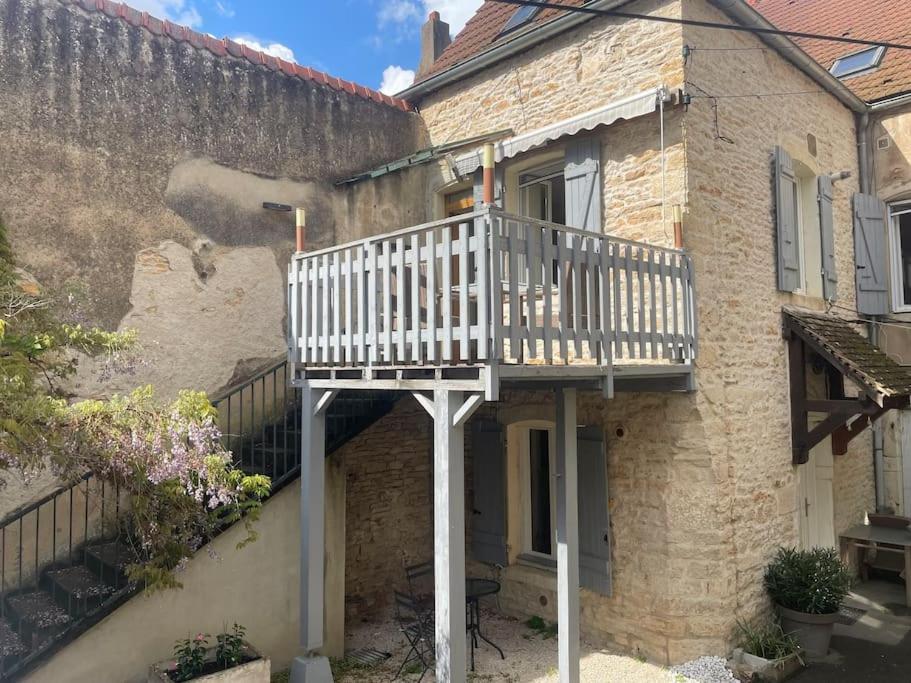 Agreable Gite Au Coeur Du Centre Ville 4 Personnes Chagny  Exterior foto